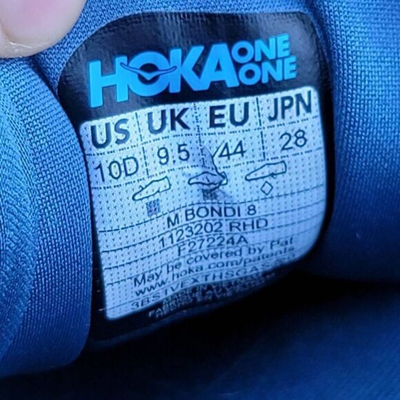 Hoka One One Bondi 8 - Men's running shoes - Size 10D - Picture 11 of 11